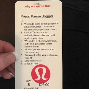 BRAND NEW Lululemon Sweats